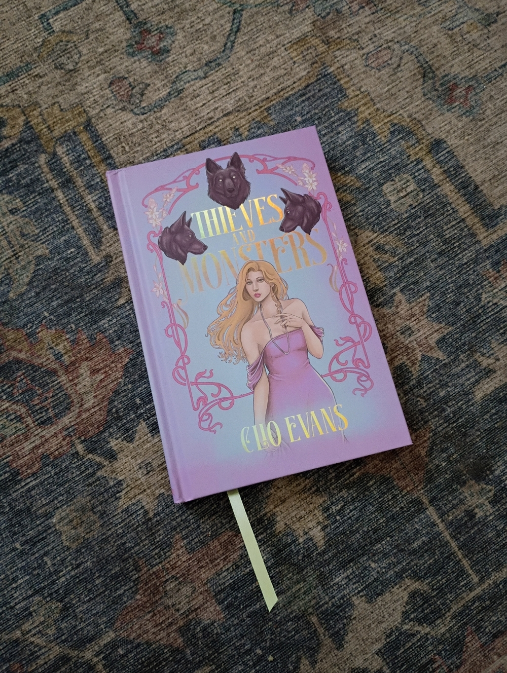 Clio Evans Thieves and Monsters Hardcover Signed Special Edition
